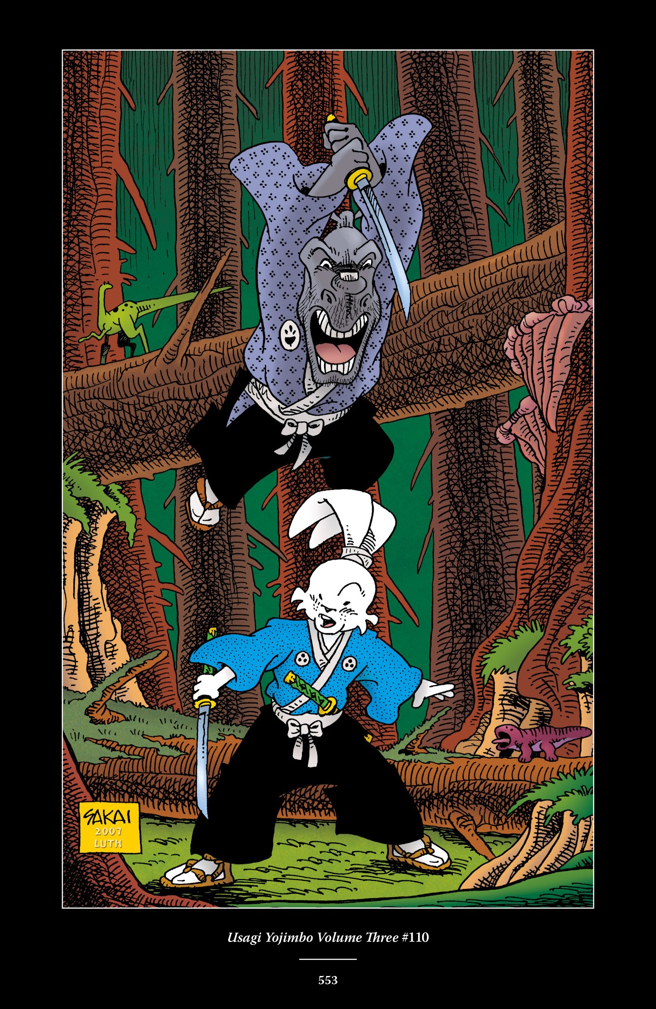 Read online The Usagi Yojimbo Saga comic -  Issue # TPB 6 - 548