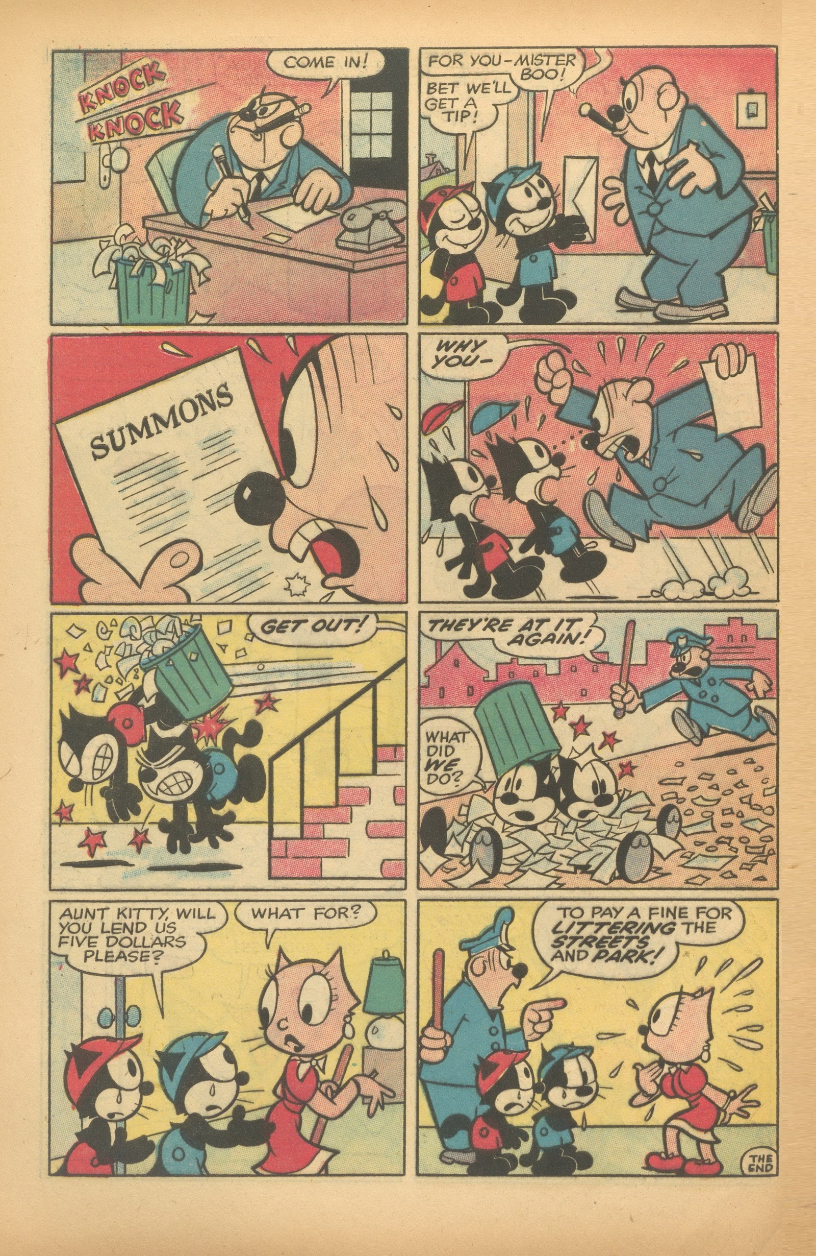 Read online Felix the Cat (1955) comic -  Issue #86 - 31