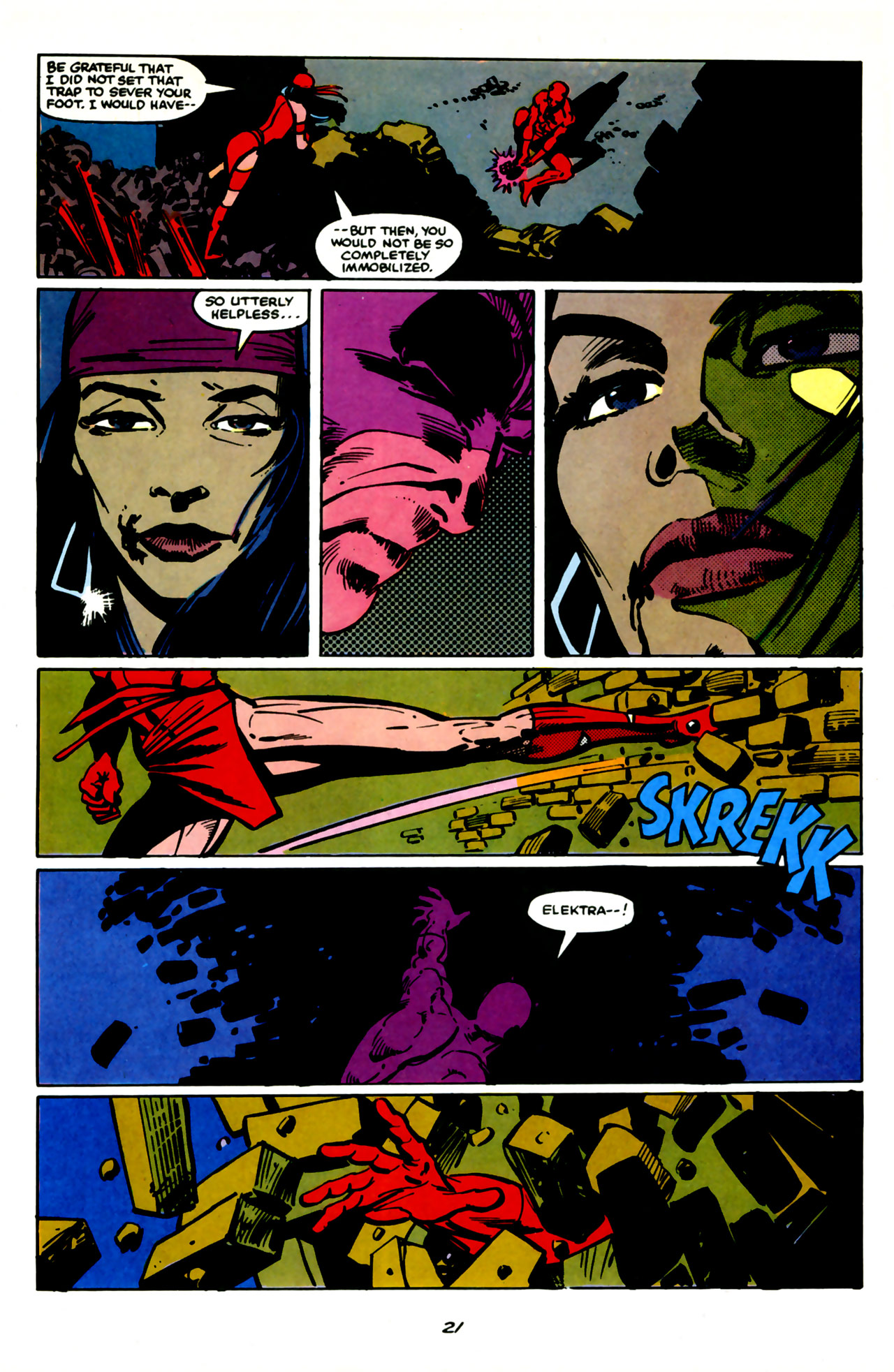 Read online Elektra Megazine comic -  Issue #2 - 23