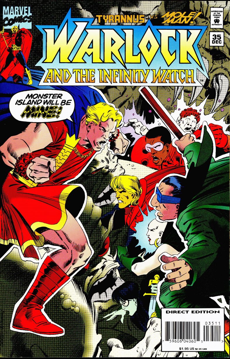 Read online Warlock and the Infinity Watch comic -  Issue #35 - 1