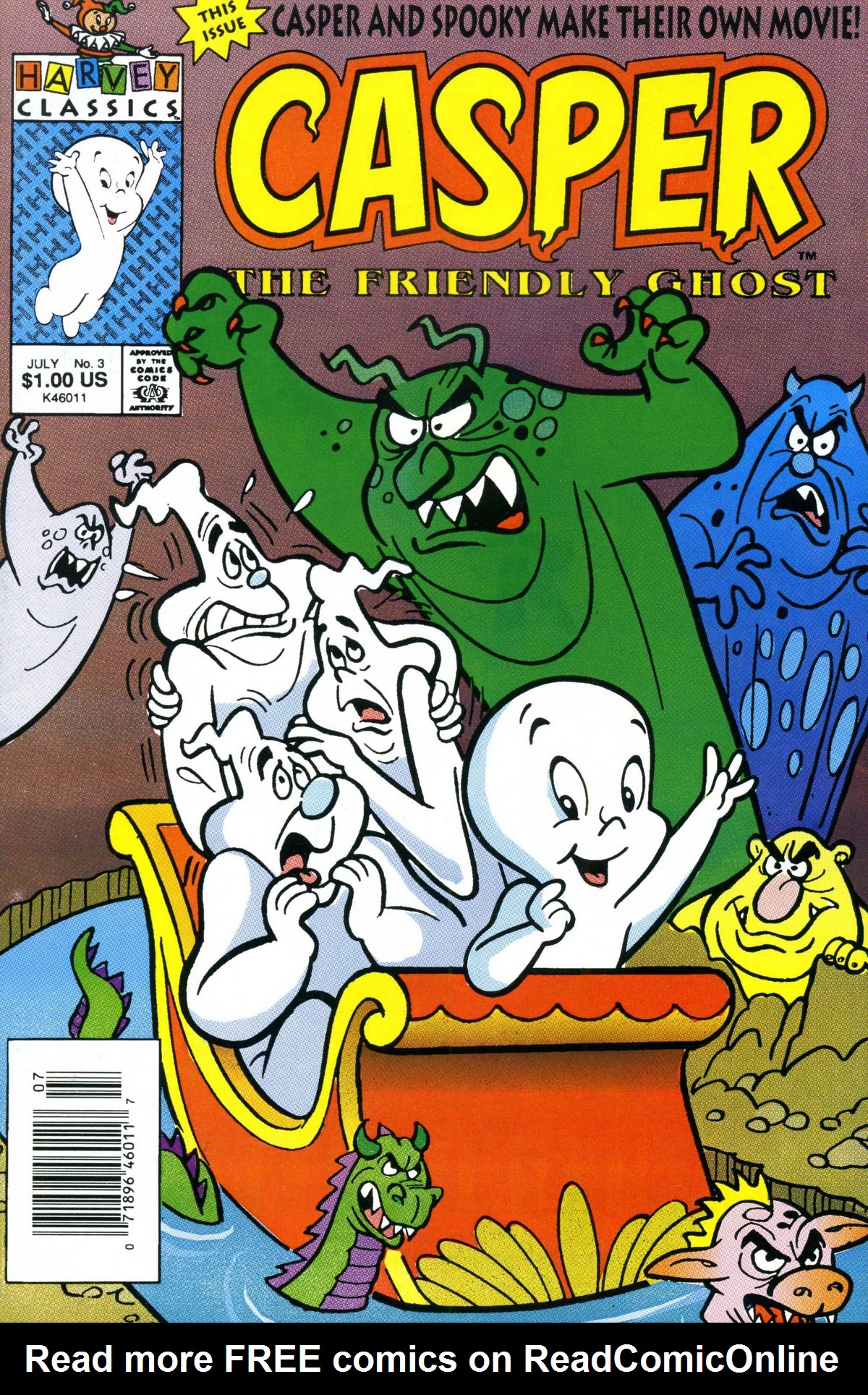 Read online Casper the Friendly Ghost (1991) comic -  Issue #3 - 1