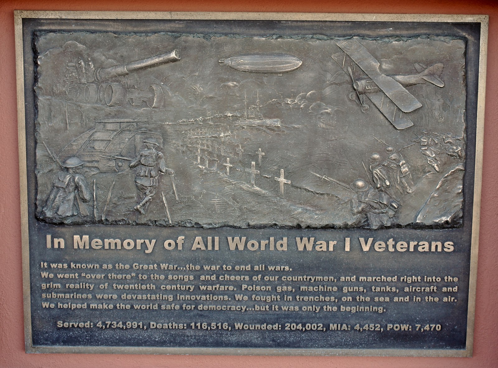 photos A6000 Veterans Memorial plaques