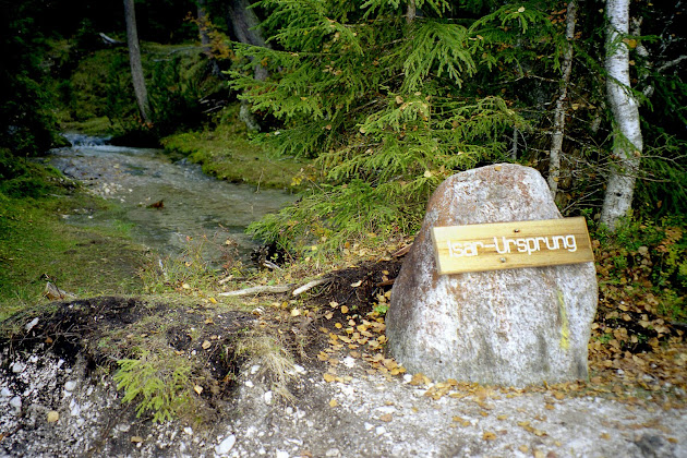 Scharnitz Isar-Ursprung im Karwendel