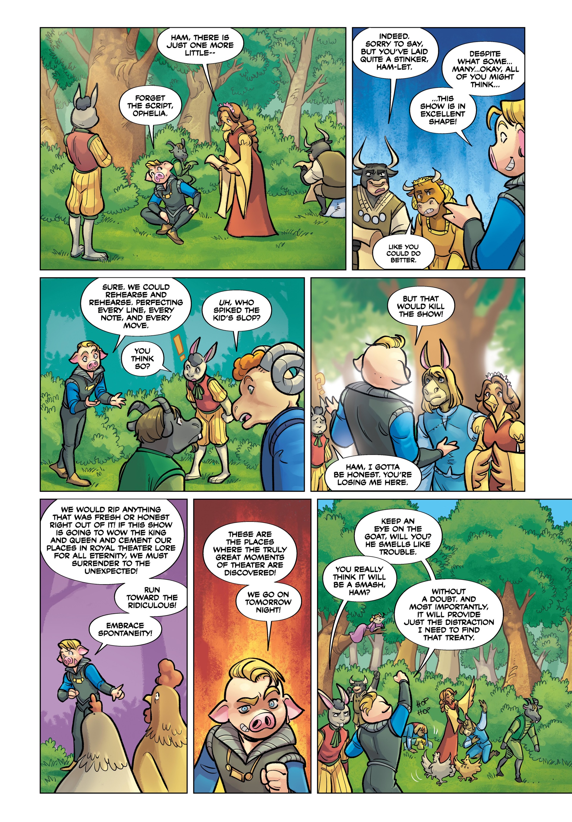 Read online Ham-let: A Shakespearean Mash-up comic -  Issue # Full - 27