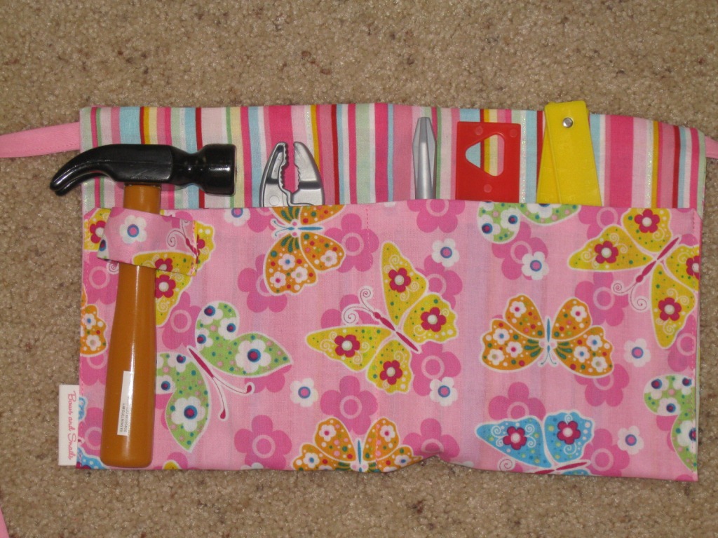 Bows and Snails by Natasha Girls Tool Belts