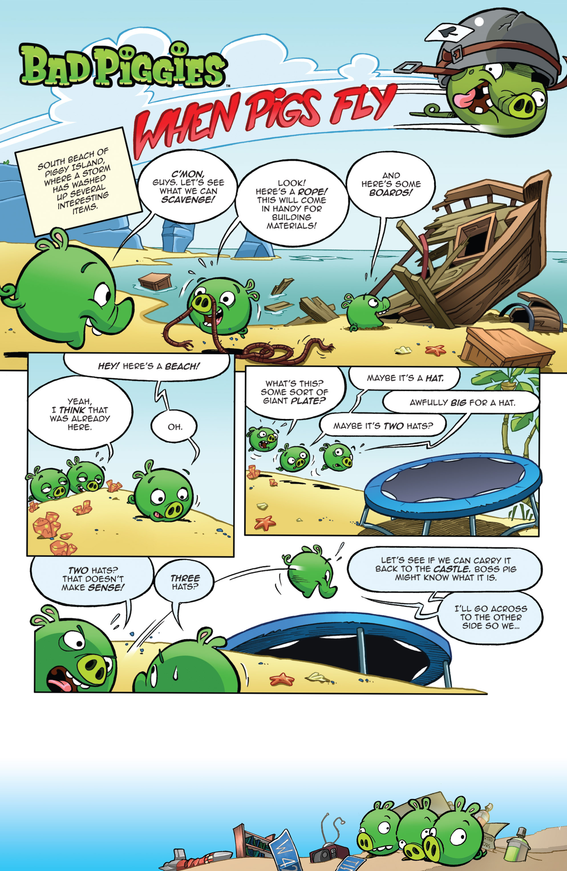 Read online Angry Birds Comics (2014) comic -  Issue #6 - 3