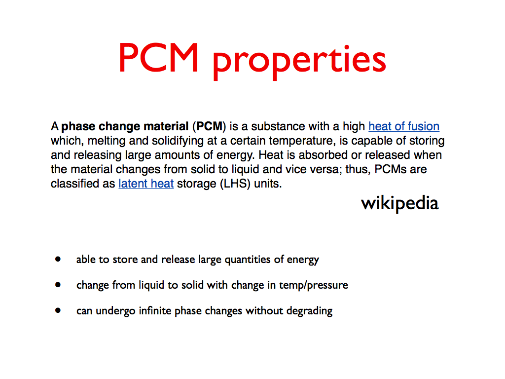 C.Davis SmartMaterials Fall.10 Phase Change Materials