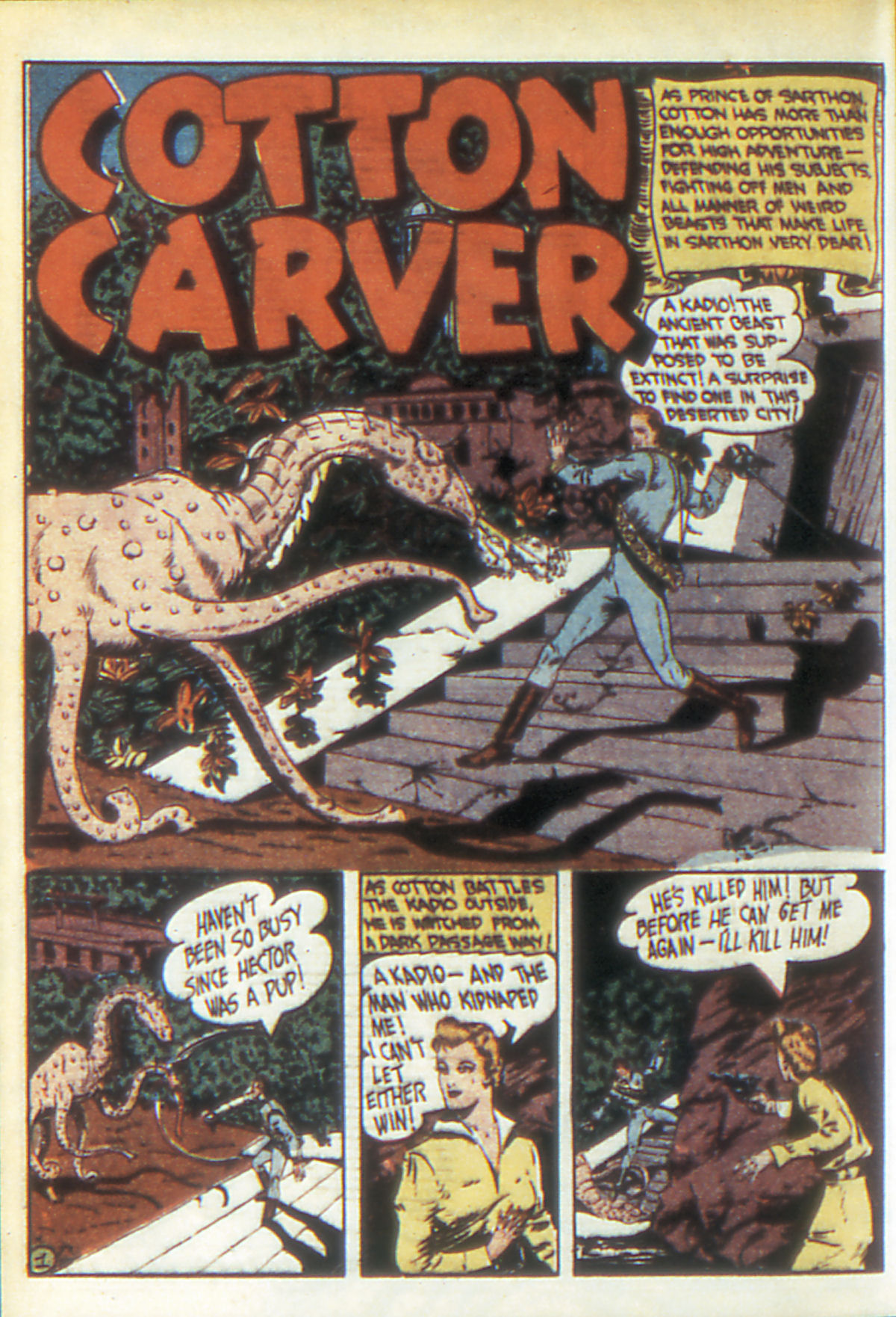 Read online Adventure Comics (1938) comic -  Issue #65 - 49