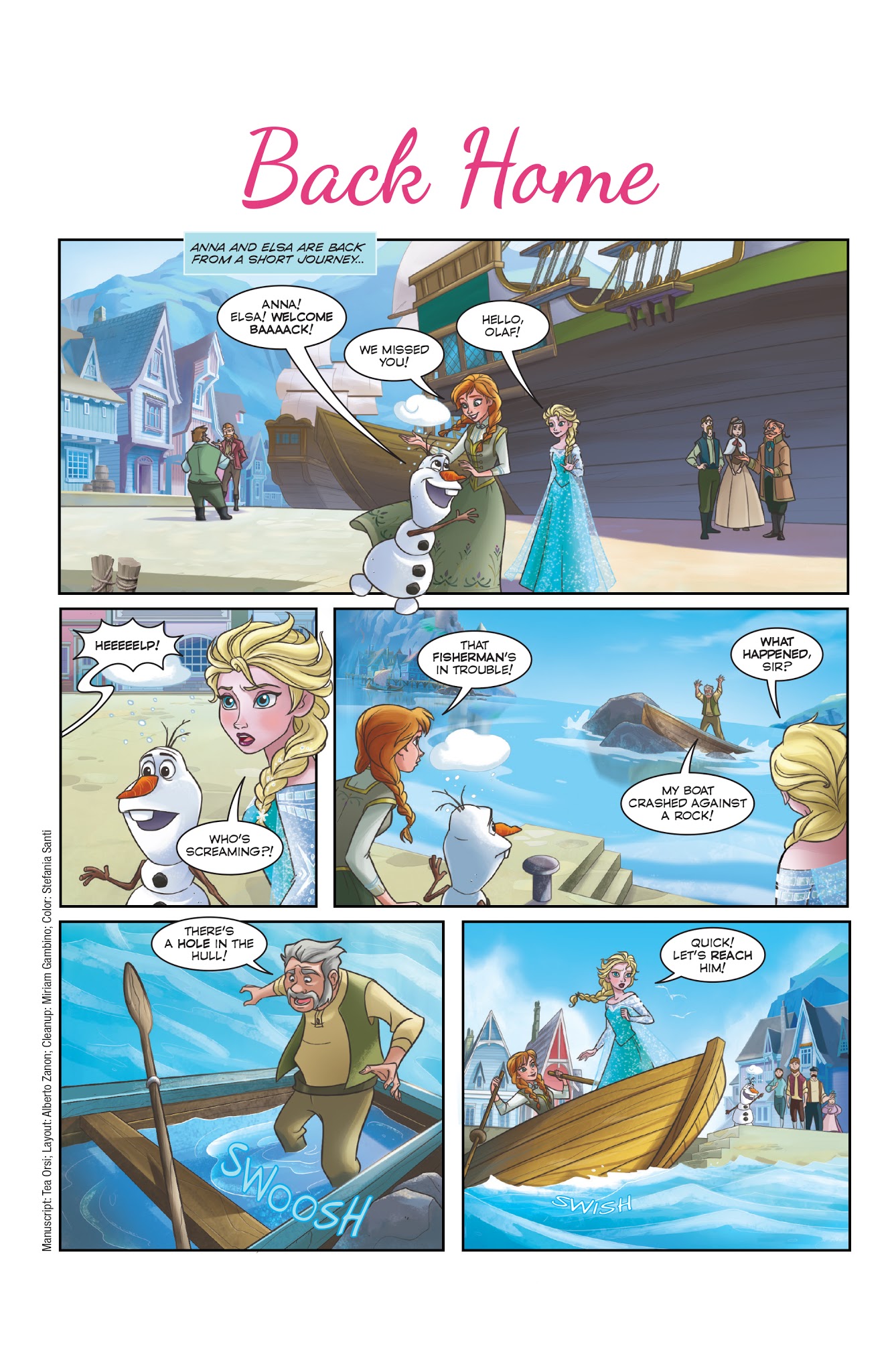 Read online Disney Frozen comic -  Issue #7 - 10