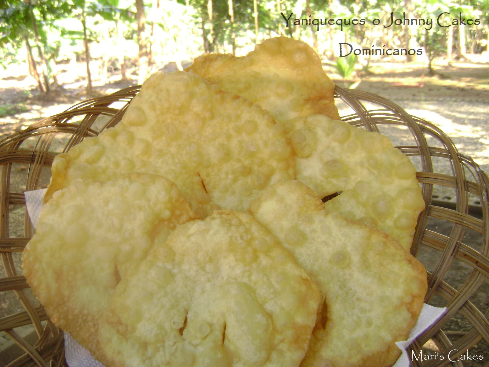 Yaniqueques o Johnny Cakes Mari's Cakes