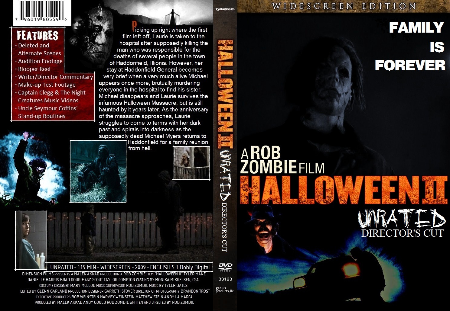 CREEP HOUSE: CUSTOM DVD COVER #1