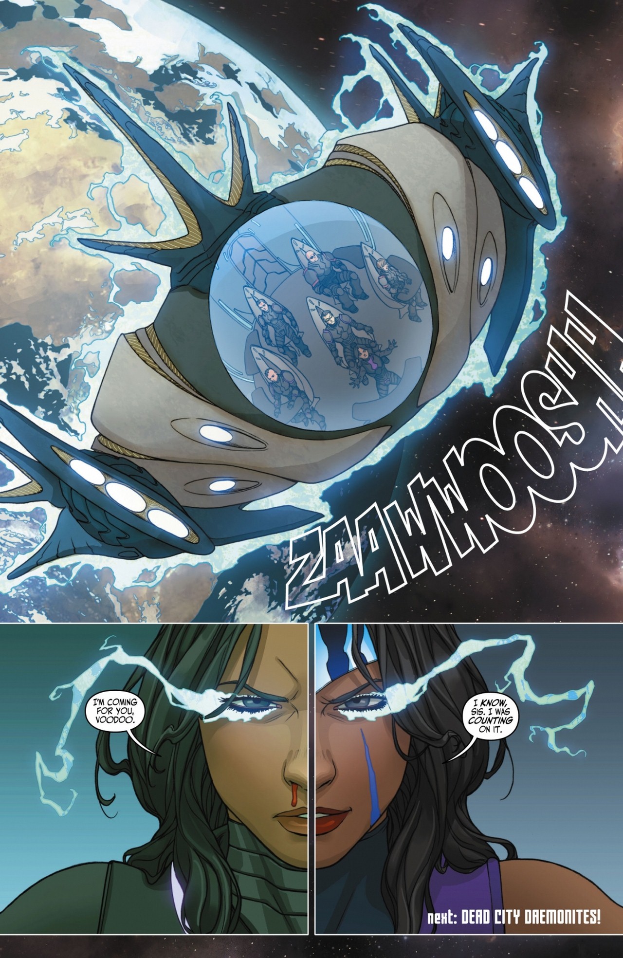 Read online Voodoo (2011) comic -  Issue #9 - 19