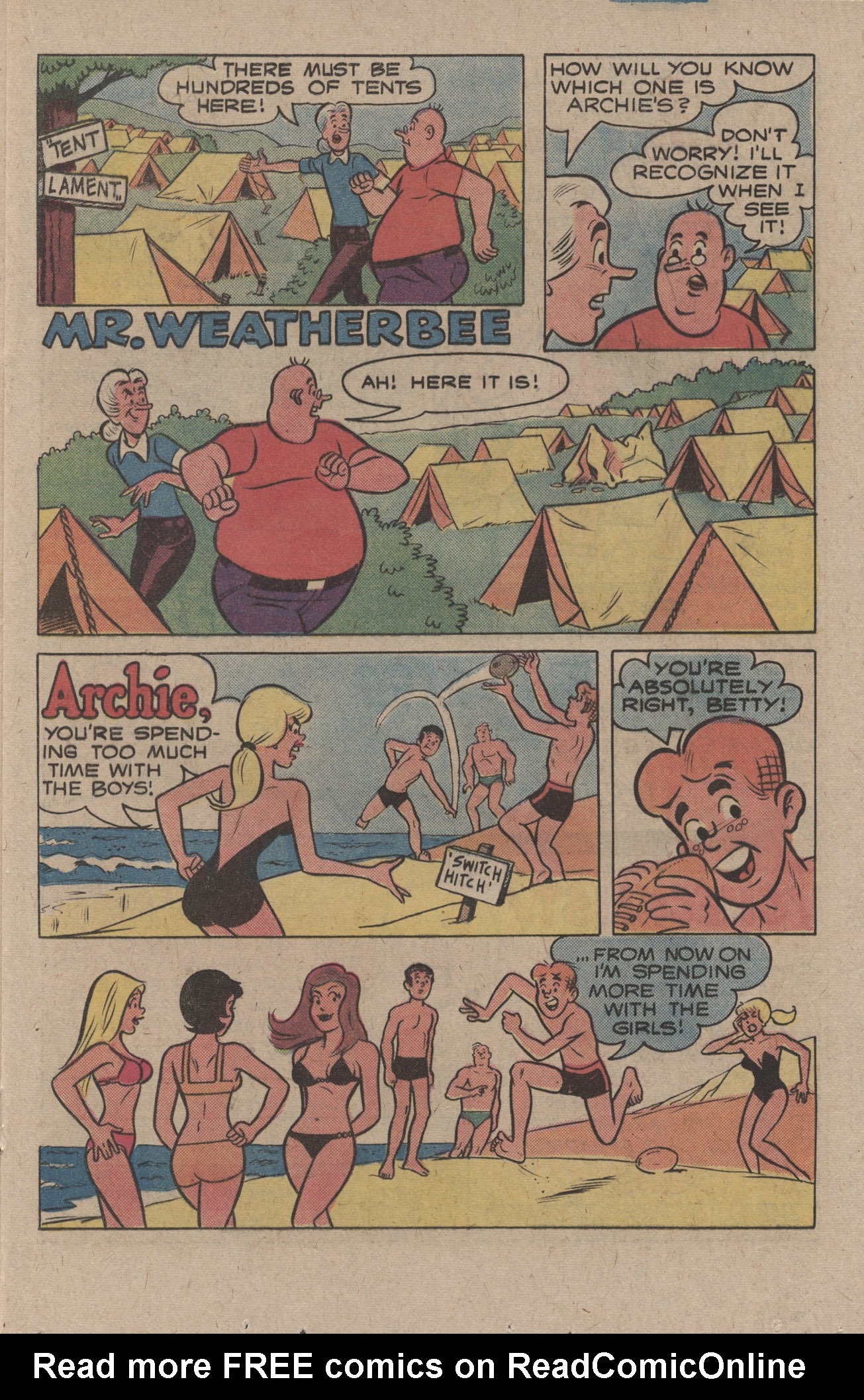 Read online Archie's Joke Book Magazine comic -  Issue #280 - 17