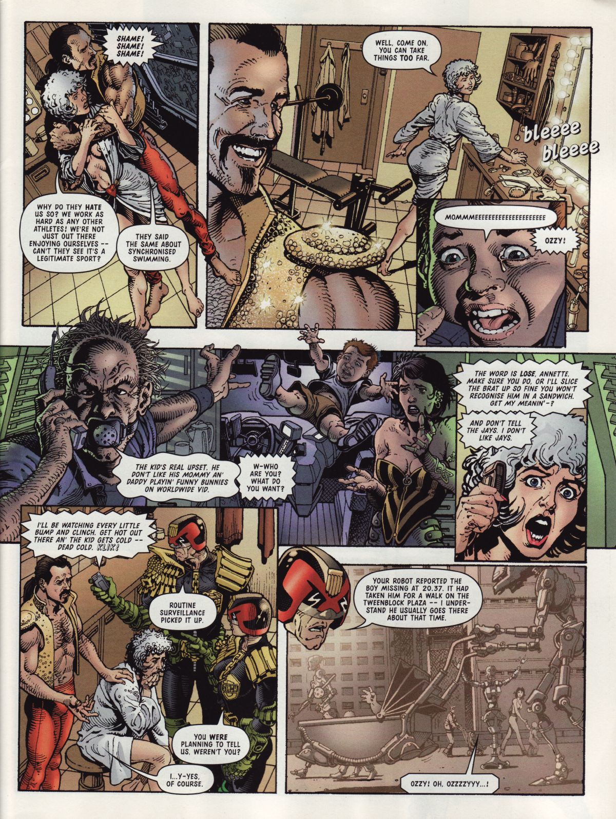 Read online Judge Dredd Megazine (Vol. 5) comic -  Issue #213 - 7