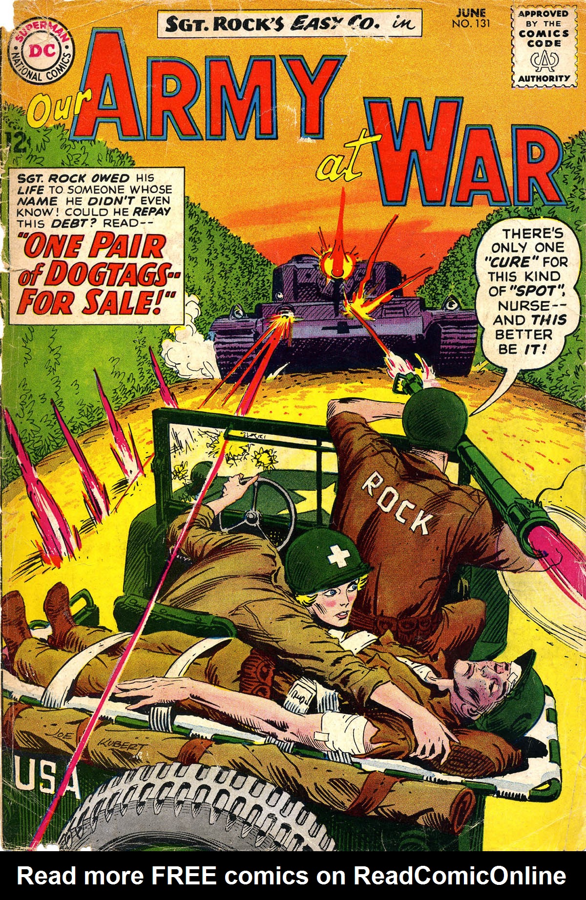Read online Our Army at War (1952) comic -  Issue #131 - 1