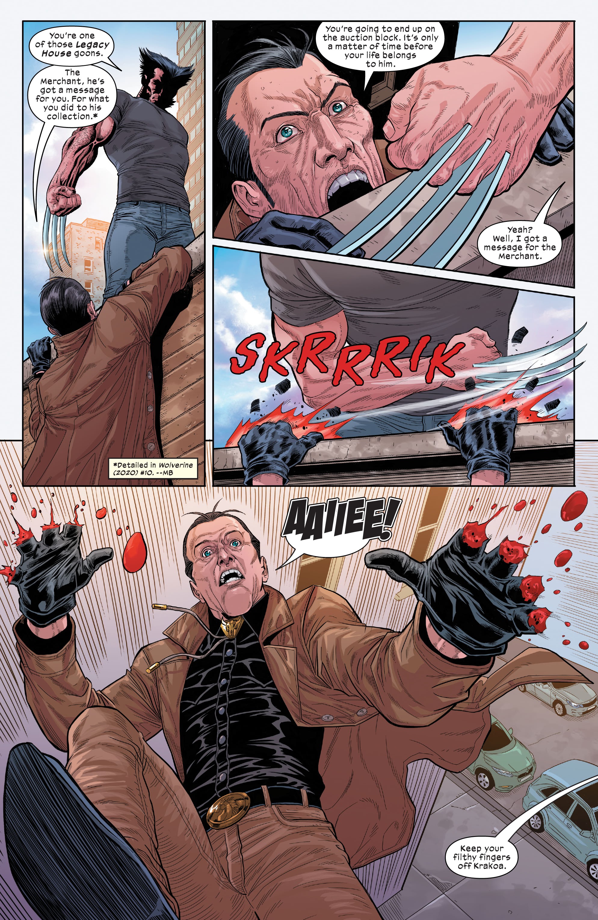 Read online Wolverine (2020) comic -  Issue #18 - 22