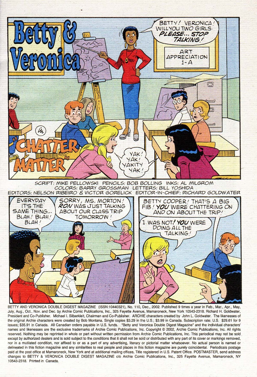 Betty and Veronica Double Digest issue 110 - Page 2