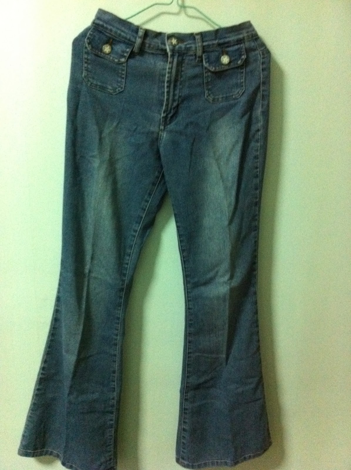 Wardrobe Eureka Retro trumpet jeans