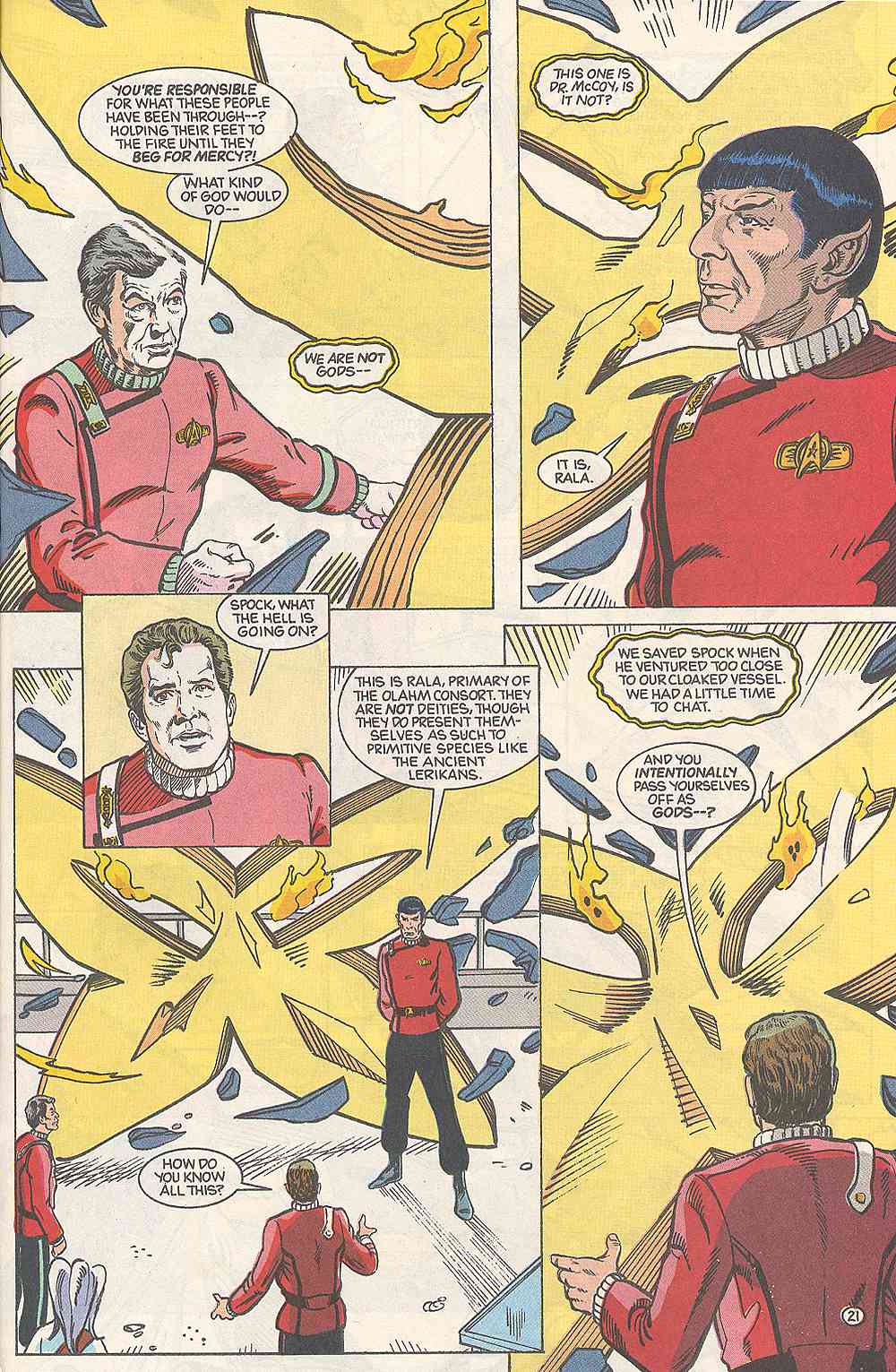 Read online Star Trek (1989) comic -  Issue #21 - 22