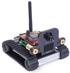 Mechanical design and control system of a miniature surveillance robot