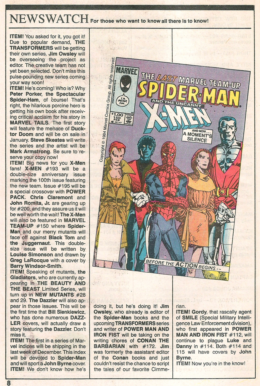 Read online Marvel Age comic -  Issue #22 - 10