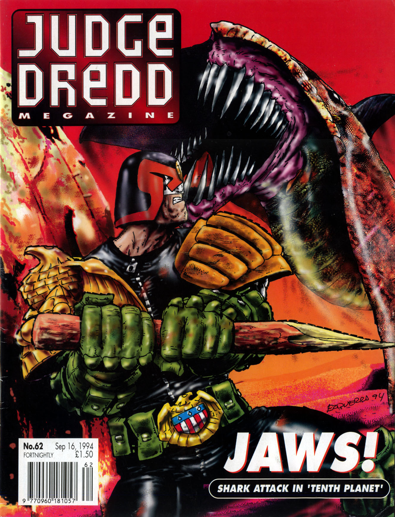 Read online Judge Dredd: The Megazine (vol. 2) comic -  Issue #62 - 1