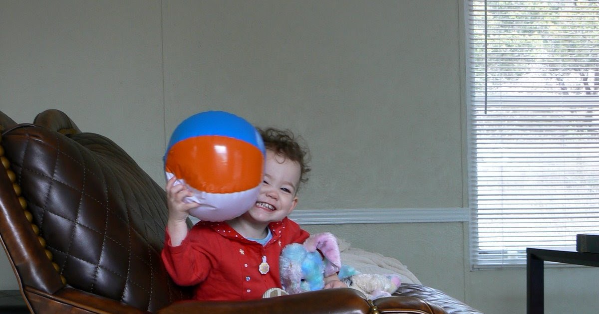 Having Fun at Home Help for Playing Ball with a Toddler