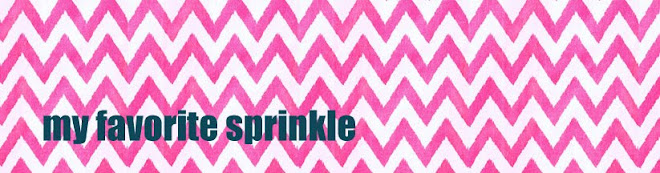 my favorite sprinkle