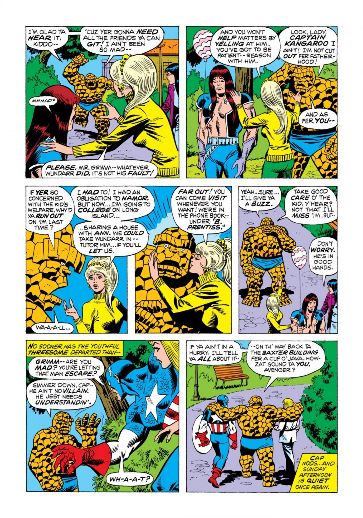 Read online Marvel Masterworks: Marvel Two-In-One comic -  Issue # TPB 1 (Part 2) - 14