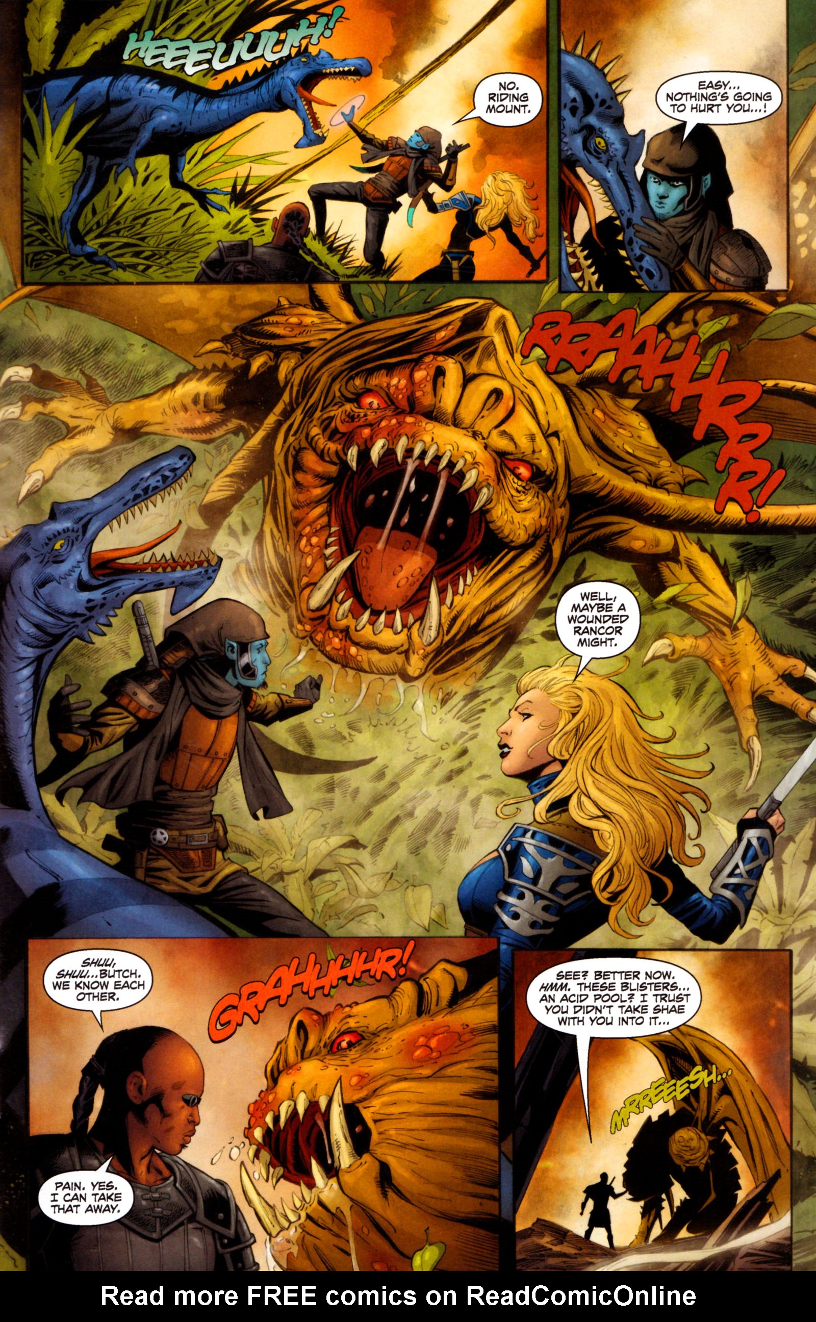 Read online Star Wars: Dawn Of The Jedi - Force Storm comic -  Issue #3 - 23