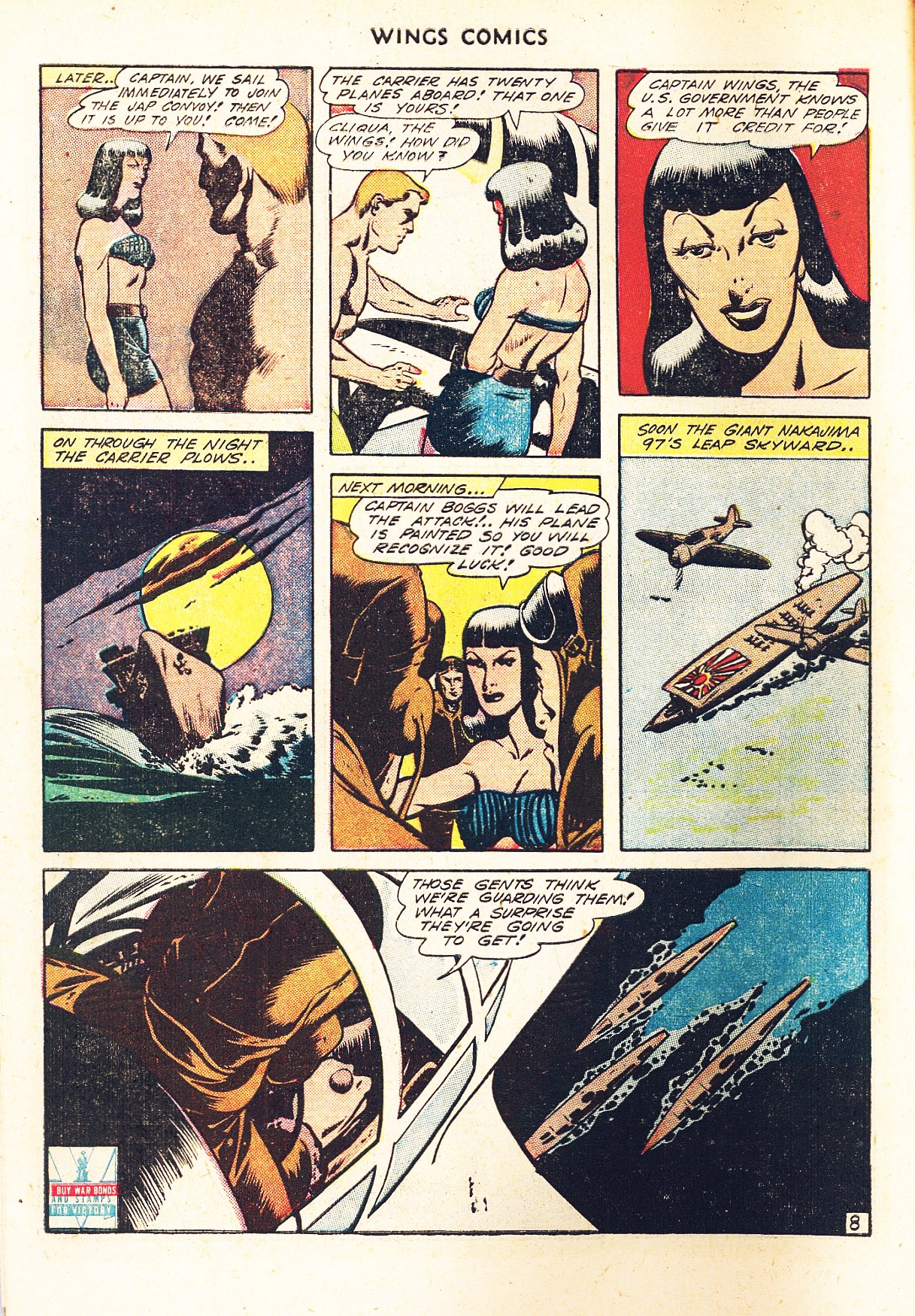 Read online Wings Comics comic -  Issue #41 - 10