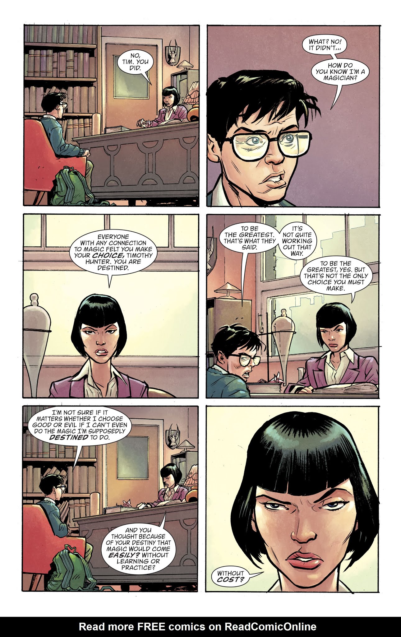 Read online Books of Magic (2018) comic -  Issue #1 - 15