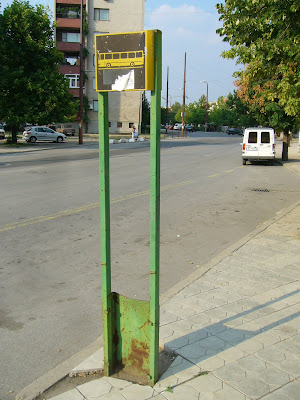 Hand Painted Bus Stop