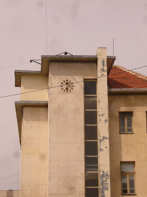 A Clock High On A Yambol Municiple Building