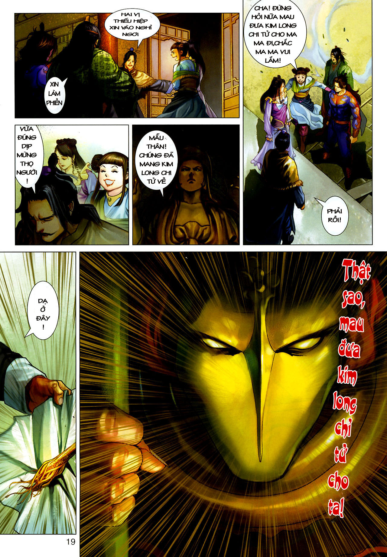 Thần Chưởng Long Kiếm Phi chap 9
