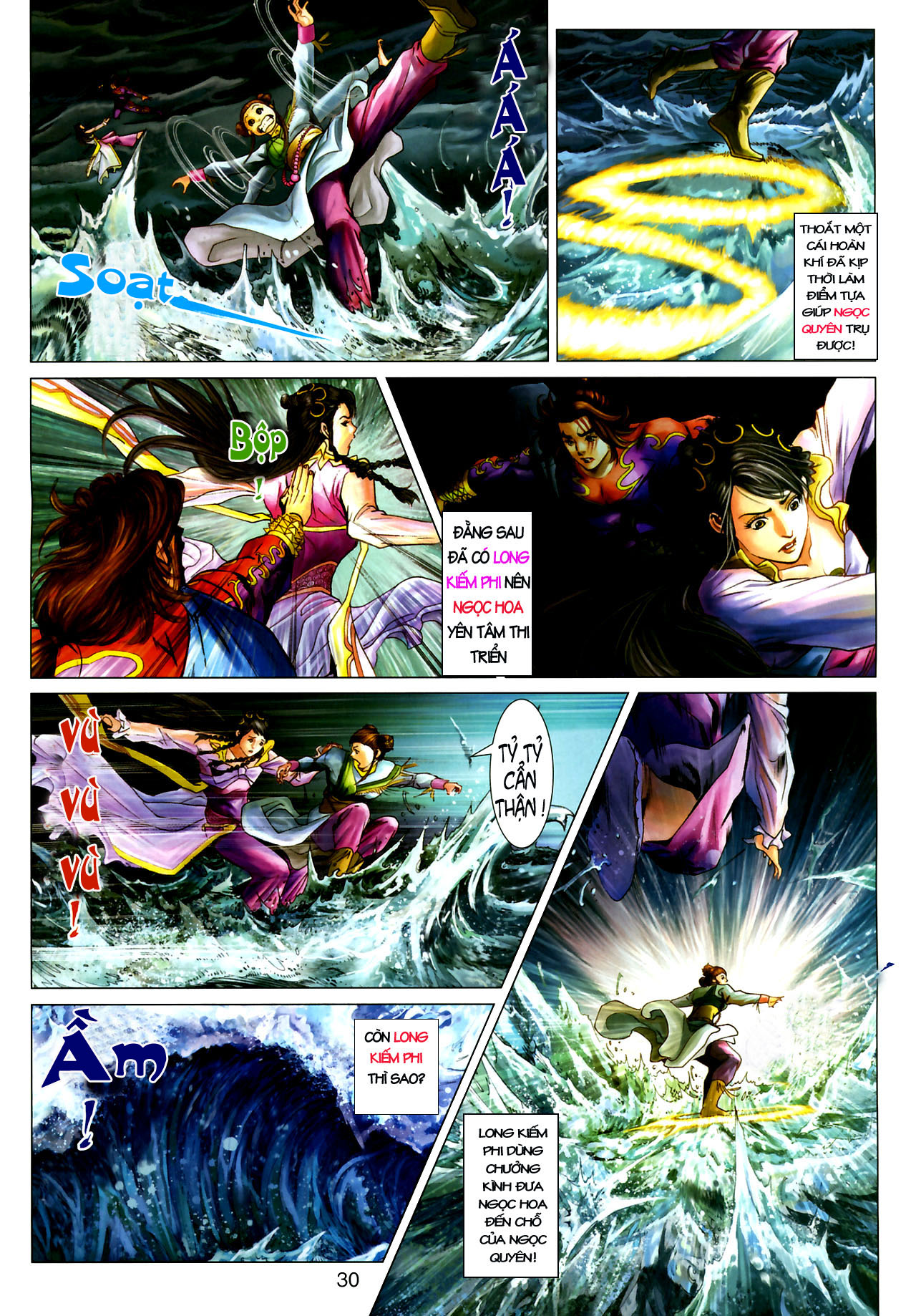 Thần Chưởng Long Kiếm Phi chap 4
