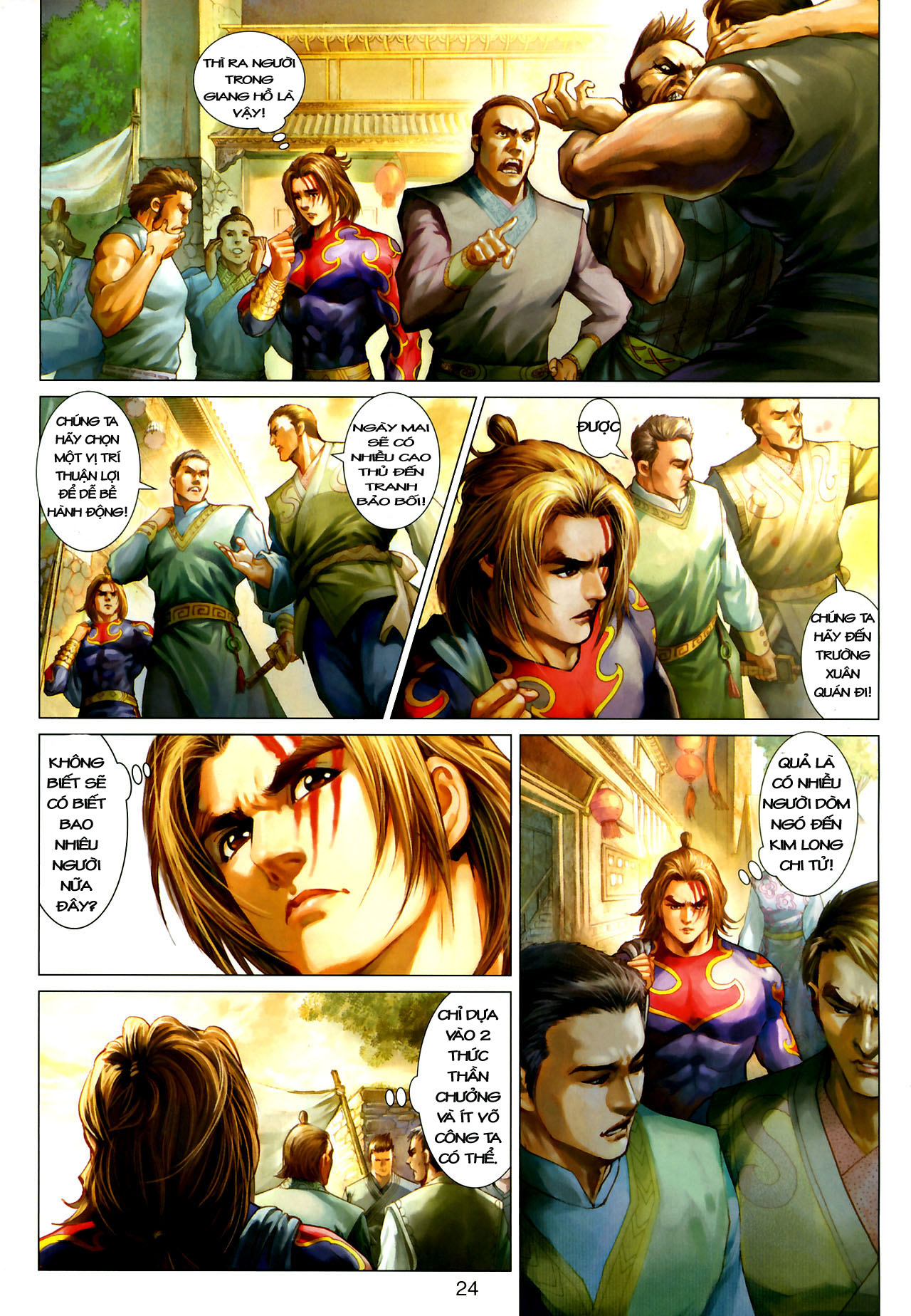 Thần Chưởng Long Kiếm Phi chap 3