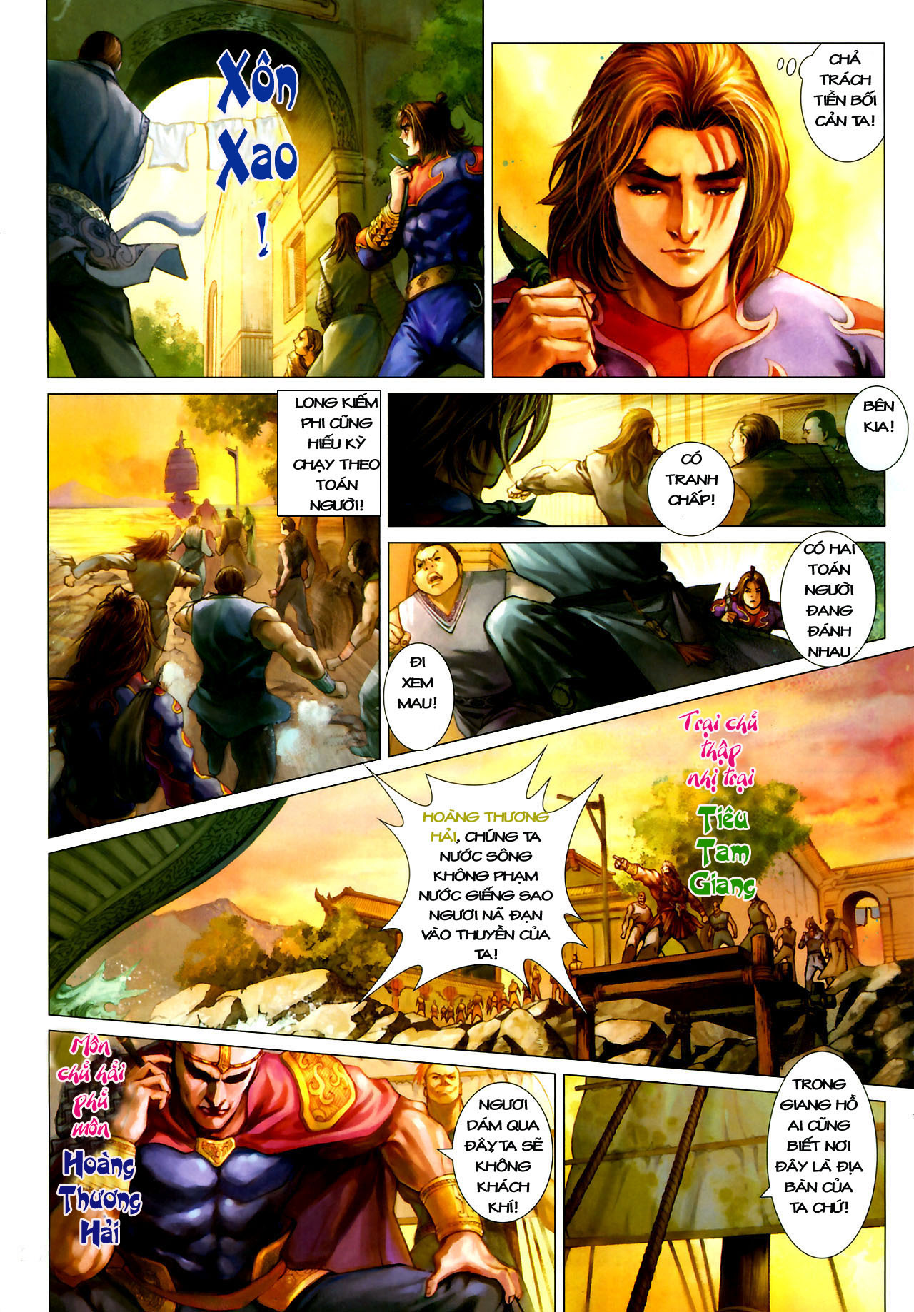 Thần Chưởng Long Kiếm Phi chap 3