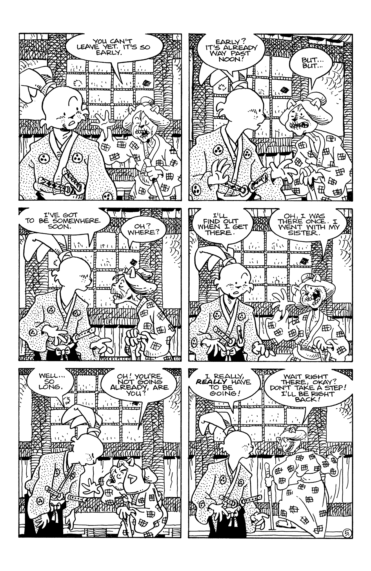 Read online Usagi Yojimbo (1996) comic -  Issue #126 - 7