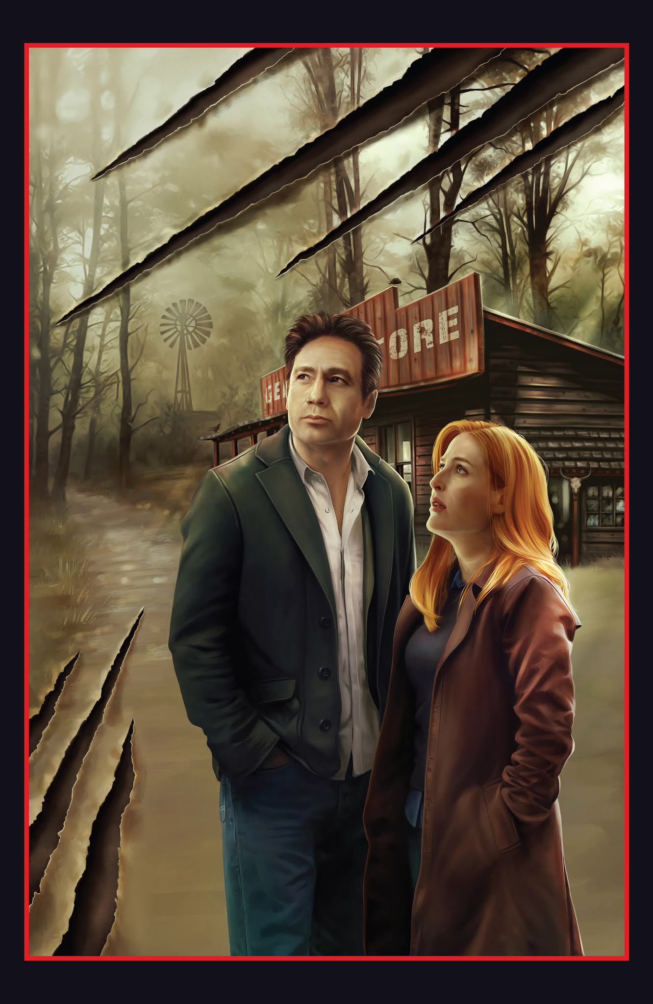 Read online The X-Files: Case Files-Hoot Goes There? comic -  Issue #1 - 24