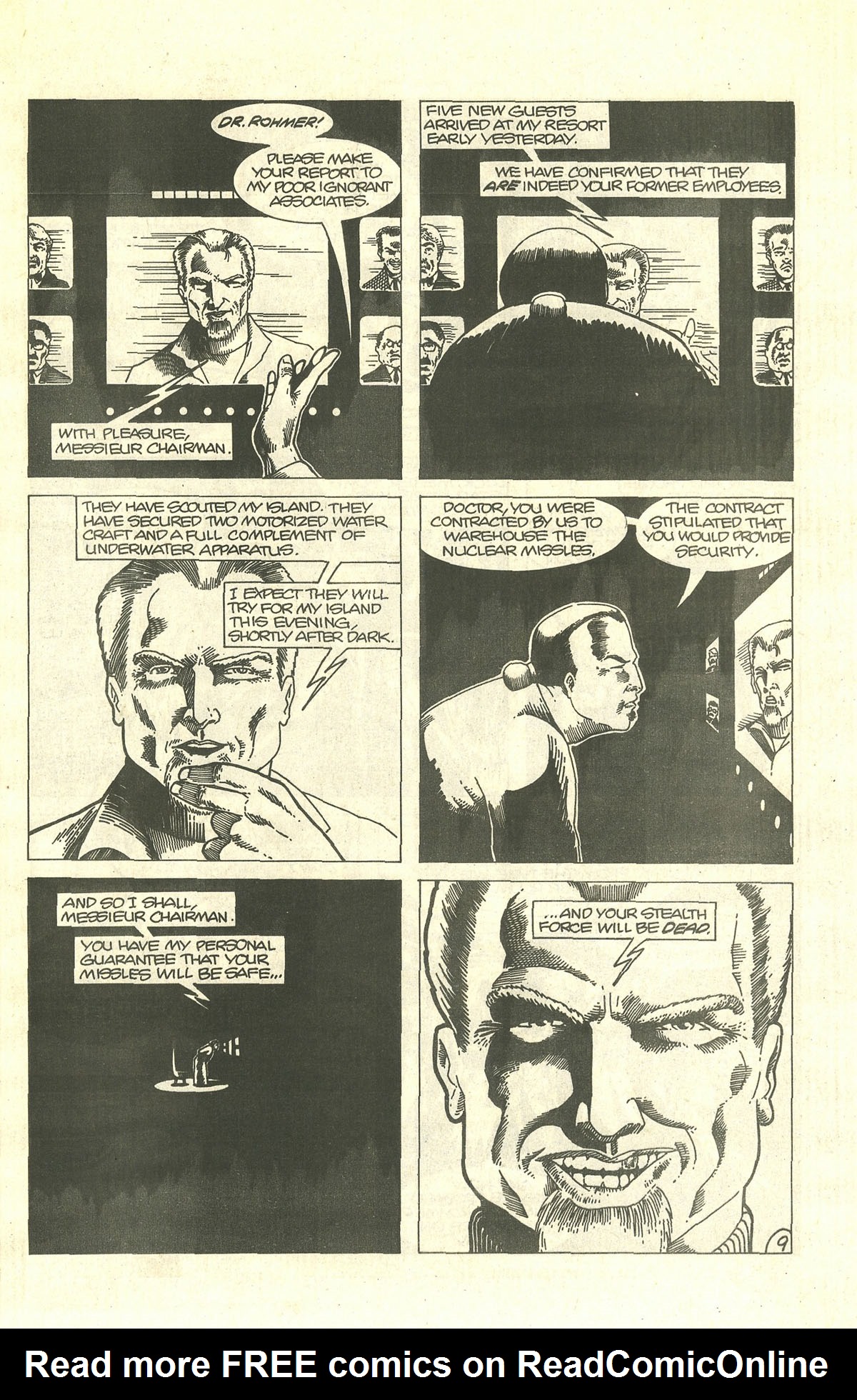 Read online Stealth Force comic -  Issue #8 - 11