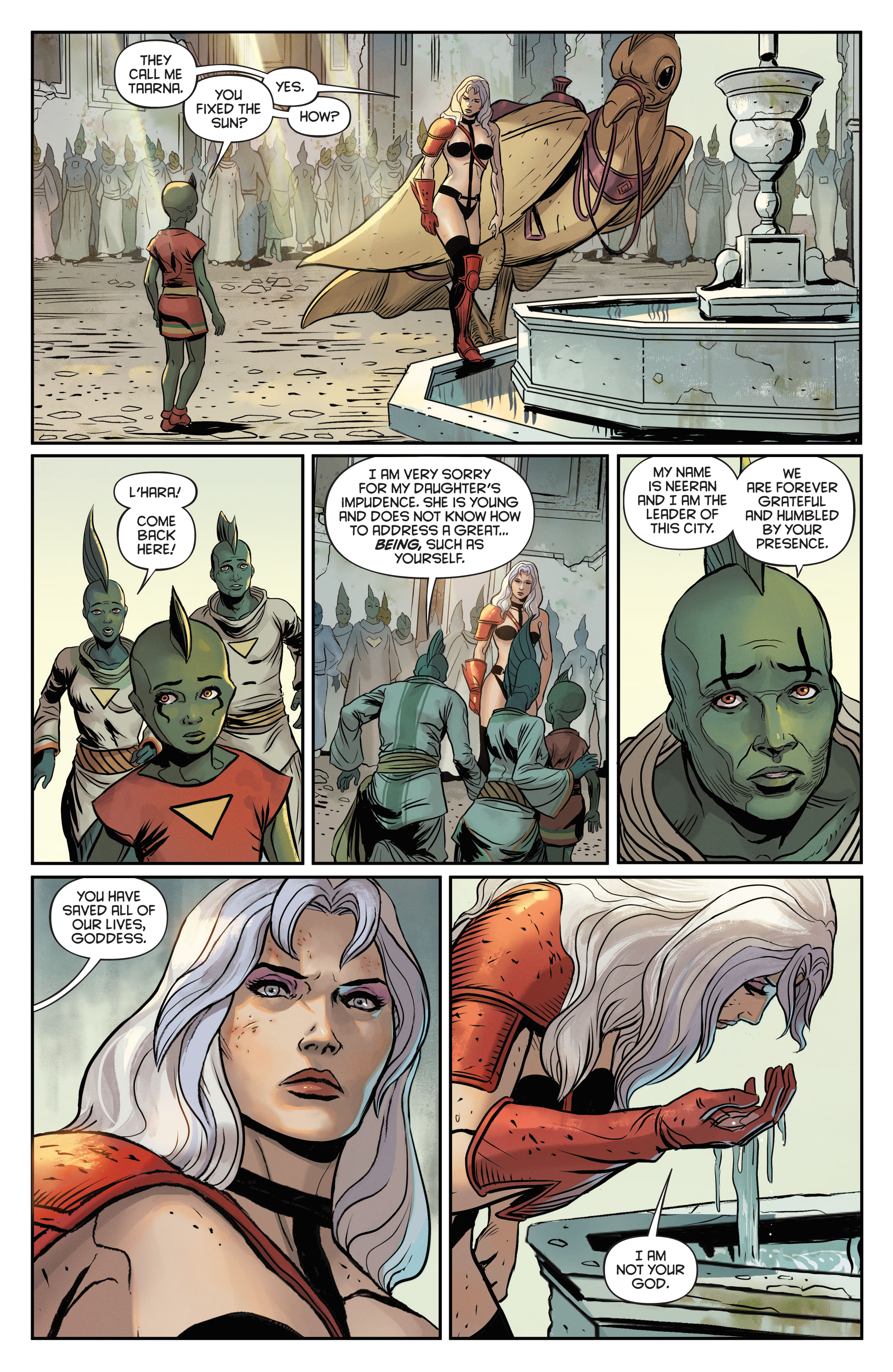 Read online Taarna (2020) comic -  Issue #1 - 16
