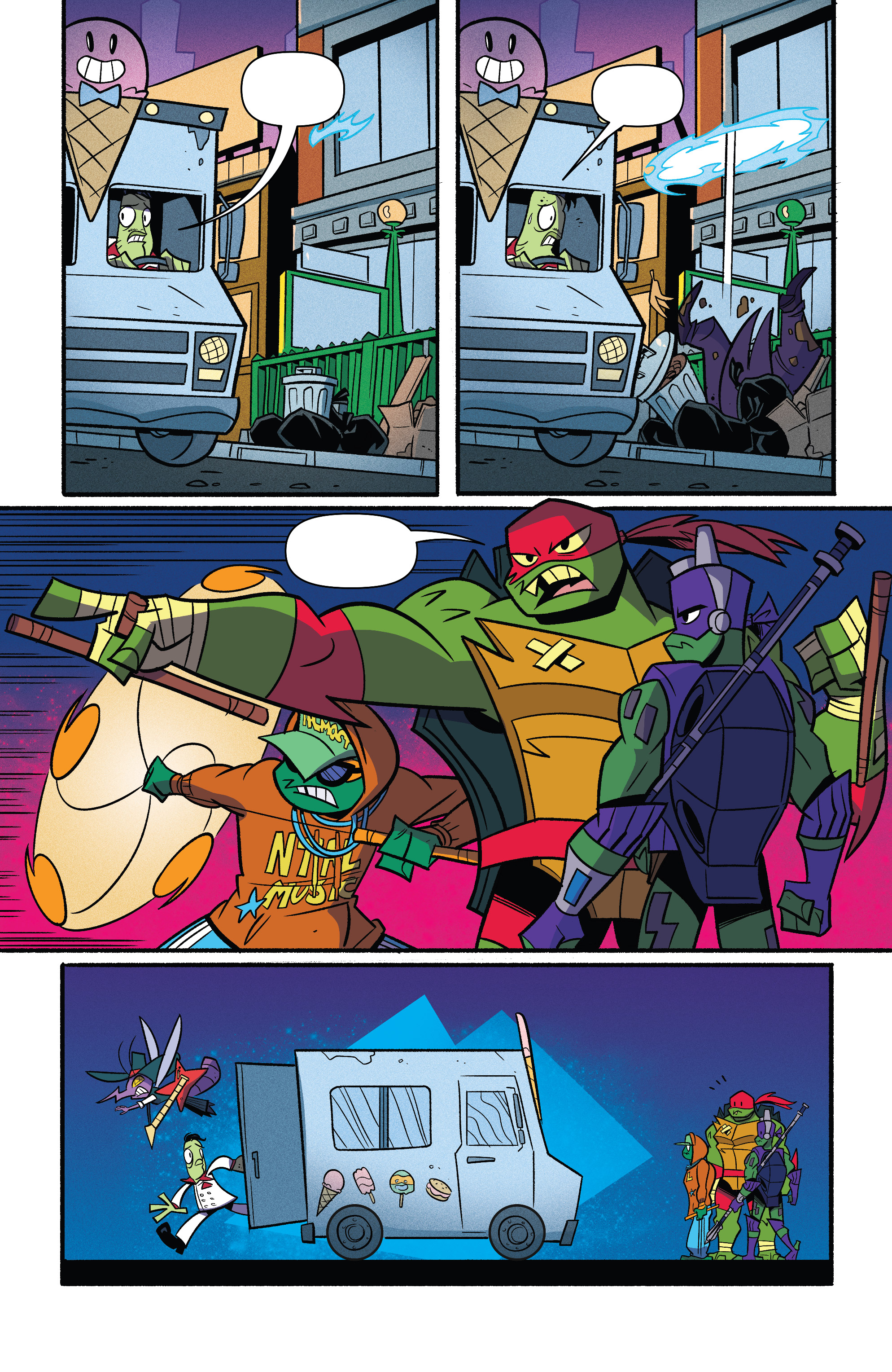 Read online Rise of the Teenage Mutant Ninja Turtles: Sound Off! comic -  Issue #3 - 11