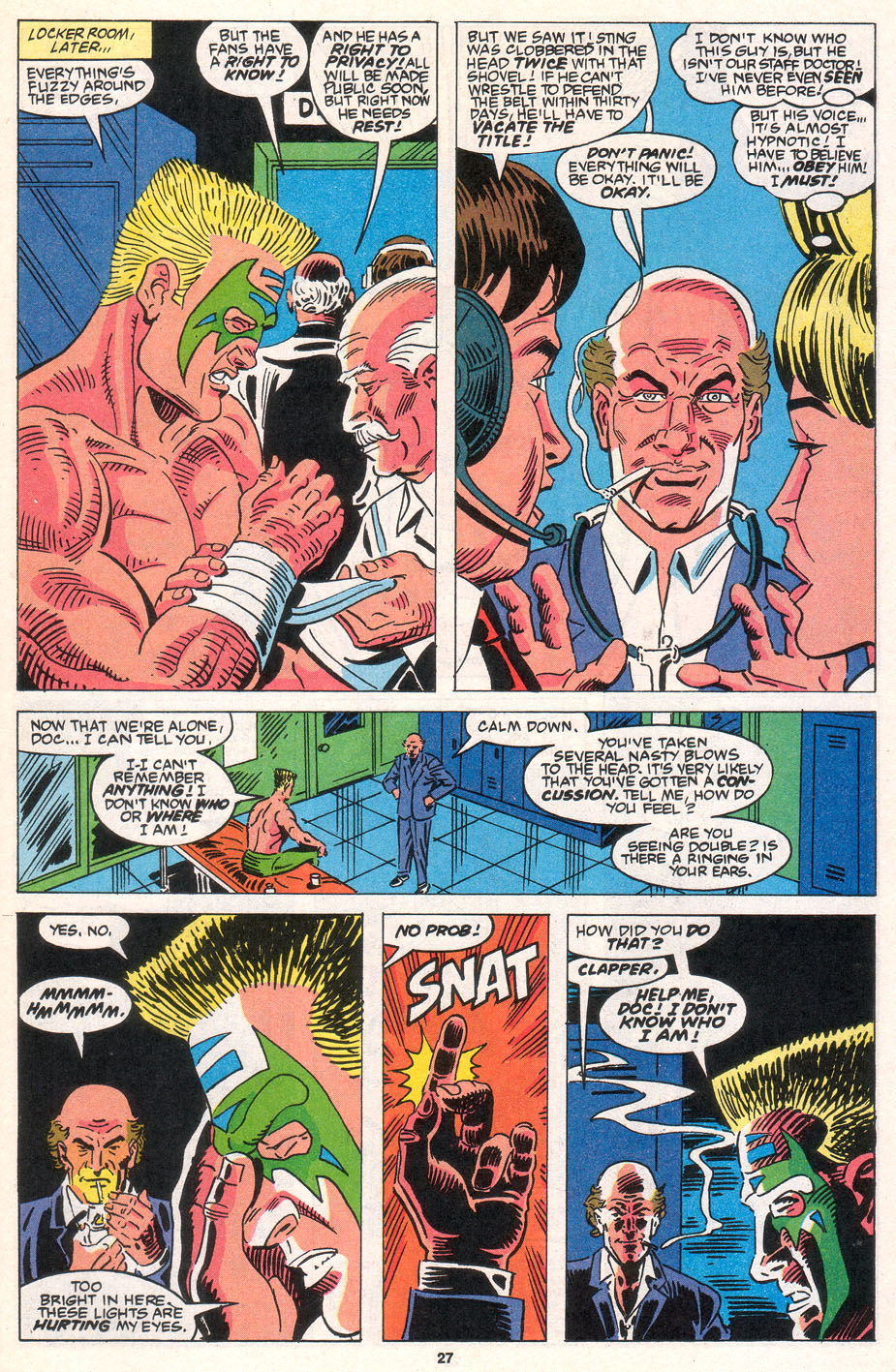 Read online WCW World Championship Wrestling comic -  Issue #7 - 27