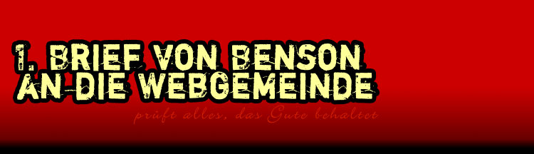 Benson's Blog
