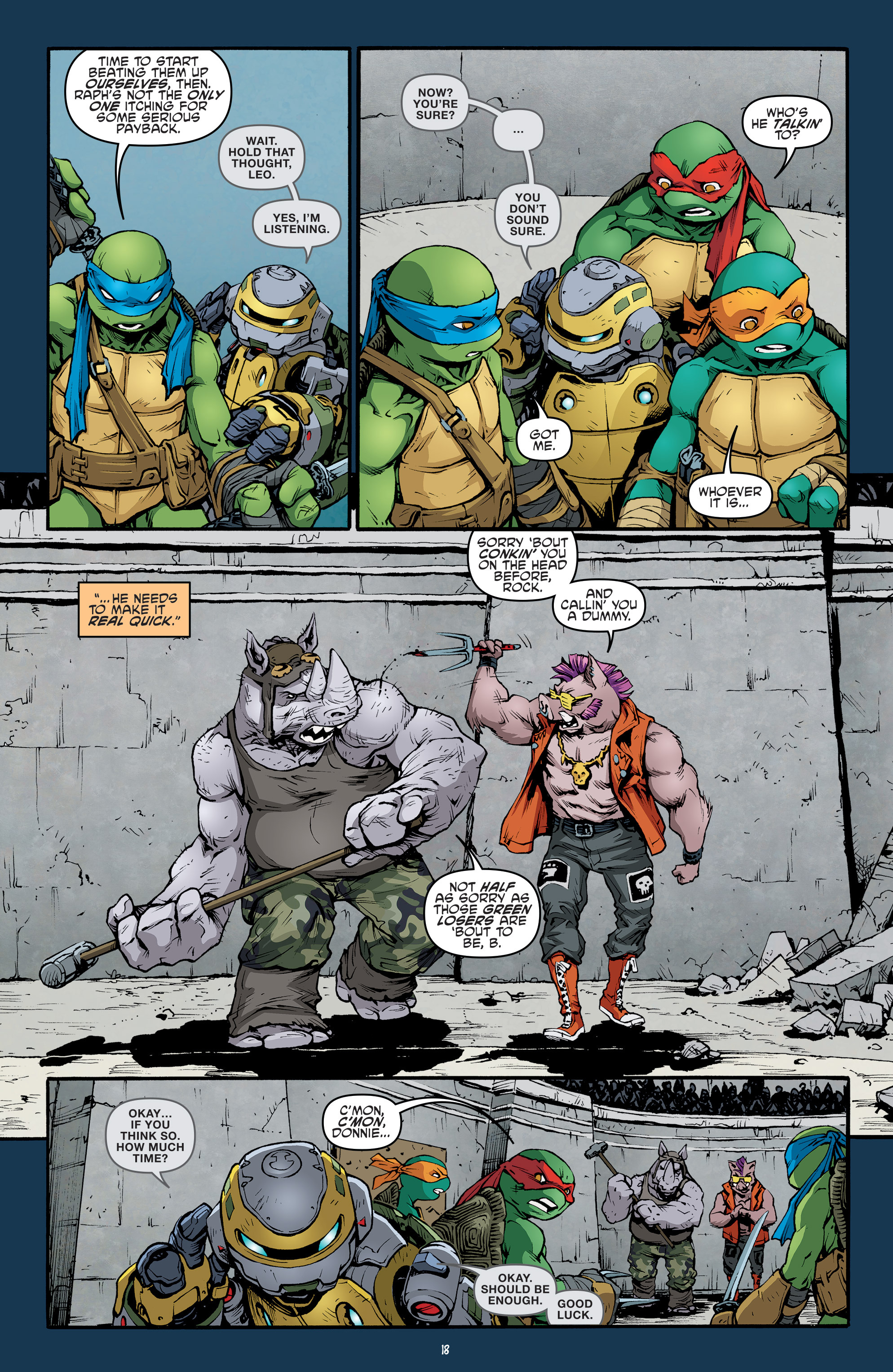 Read online Teenage Mutant Ninja Turtles (2011) comic -  Issue #50 - 21