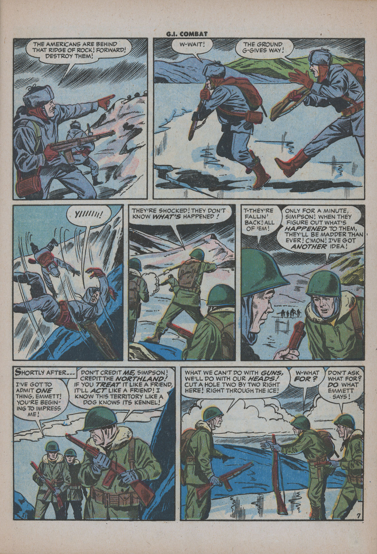 Read online G.I. Combat (1952) comic -  Issue #42 - 9