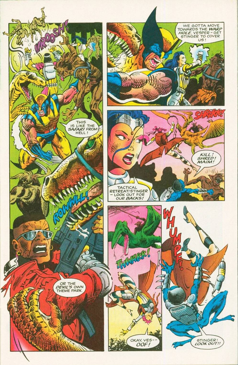 Read online Codename: Genetix comic -  Issue #3 - 8