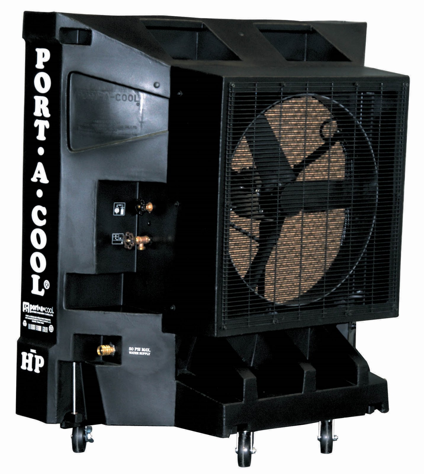 Port-A-Cool 48" evaporative cooler: Life´s Cool Europe´s Port-A-Cool
