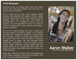 Aaryn Walker Artist Bio